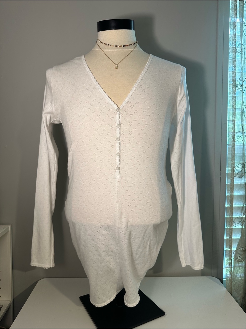 Victoria's Secret Long-Sleeve PJ Romper